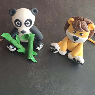 Animal Figurines with Exspressions (4)