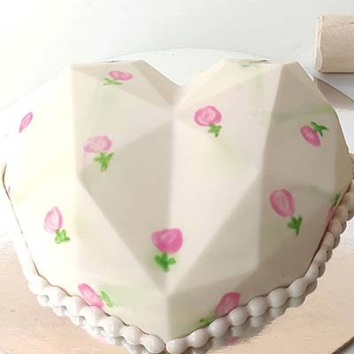 Handpainted cake